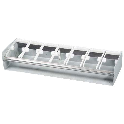 112442 - 7 Slot 76mm Plastic Dispenser - Catering Safe