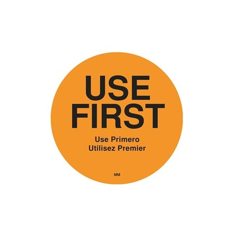 112596 - Use By Orange 76mm Circle MoveMark MM - Catering Safe