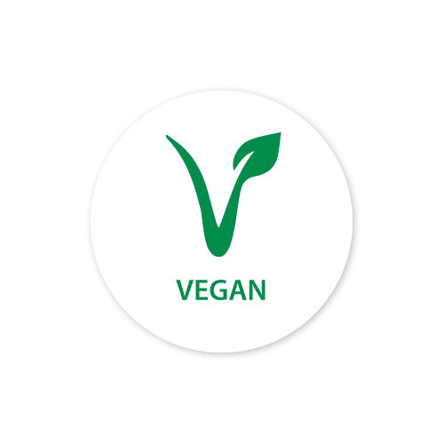 118545 - Dietary Alert Label Vegan 25mm