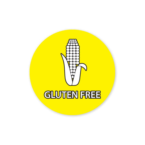 118549 - Dietary Alert Label Gluten Free 25mm