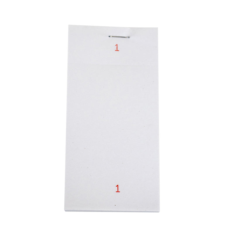 1 Ply (100 pads) Restaurant order pads - 5 x pks of 20