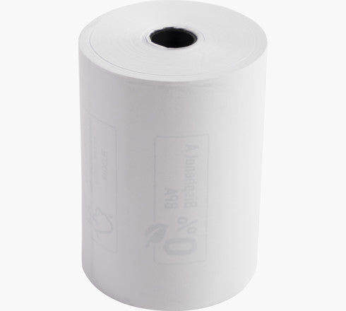 Exacompta Thermal Paper for Receipt Printers, Scales and Other Machines 1 ply 55 g (80x60x12mm) Pack 10